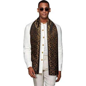 Mens/Womens Lightweight Silk Scarf Fashion Print Paisley Scarves